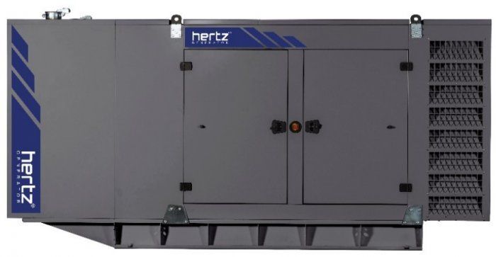 Дизельный генератор Hertz HG 821 DL в кожухе с АВР 596 кВт