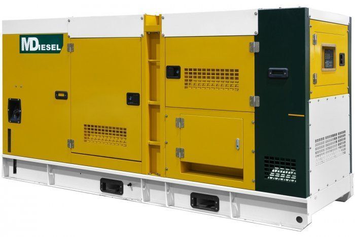 Дизельный генератор MitsuDiesel МД АД-100-Т400-1РКМ29 в шумозащитном кожухе 100 кВт