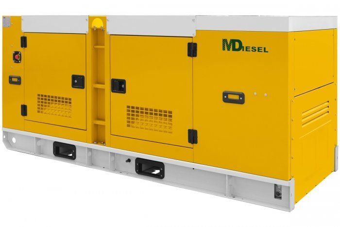 Дизельный генератор MitsuDiesel МД АД-120С-Т400-1РКМ29 в шумозащитном кожухе с АВР 120 кВт