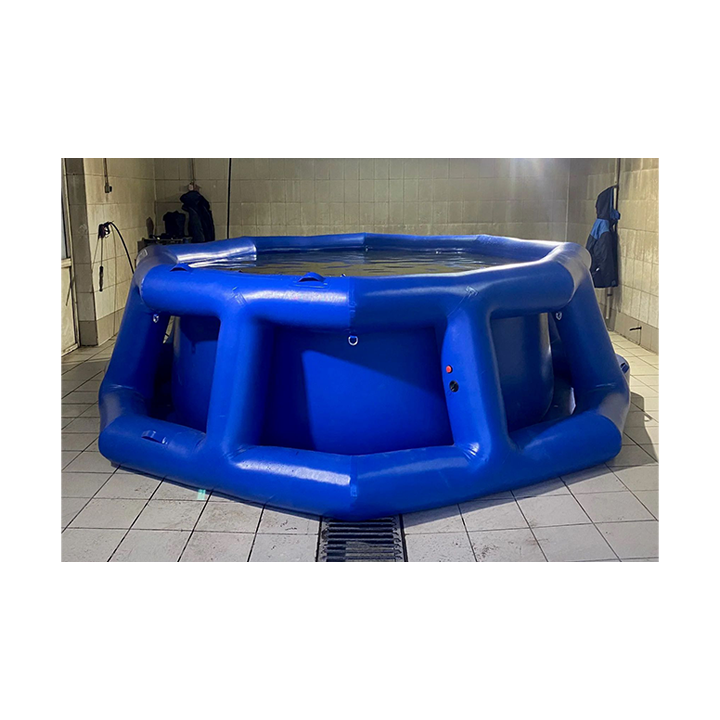 Пневмокаркасный надувной бассейн САПФИР из ПВХ (с тентом и защитным пологом)