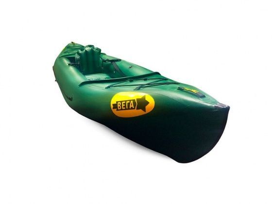 "ВЕГА-1У" - быстроходная одноместная надувная байдарка с надувным дном для водных походов, сплавам по речке, озеру, морю