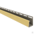 Профиль J Технониколь для фасадных панелей 46х29 мм, длина 3 м, 24 шт./упак, песочный #1