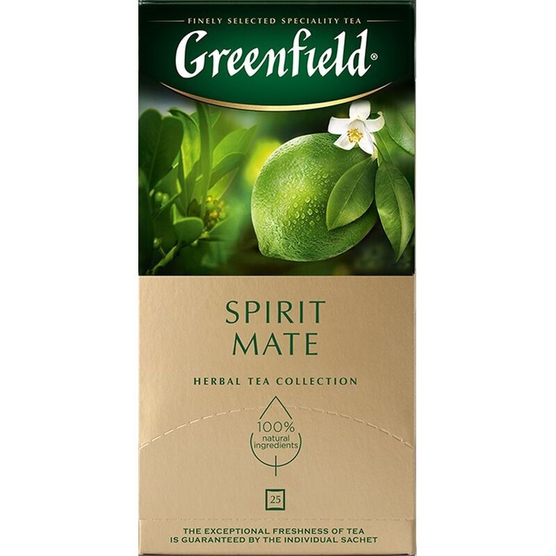 Чай мате Greenfield Spirit Mate 25 пирамидок