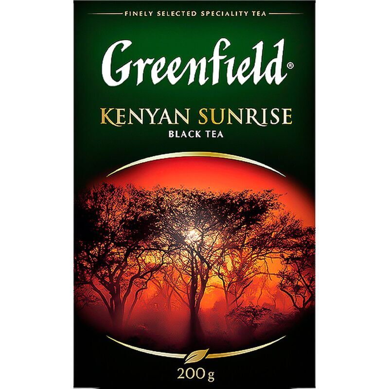 Чай листовой черный Greenfield Kenyan Sunrise 200 г