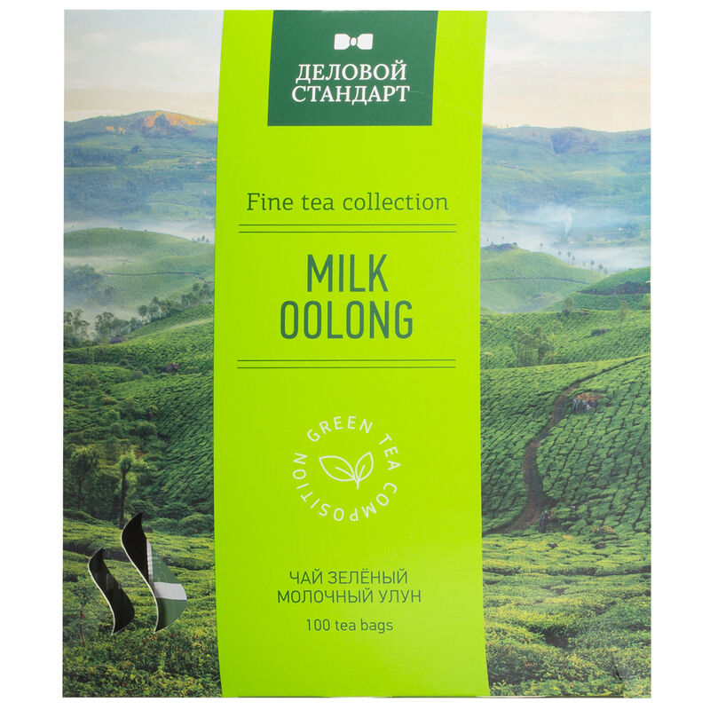 Чай улун Деловой стандарт Milk Oolong 100 пакетиков