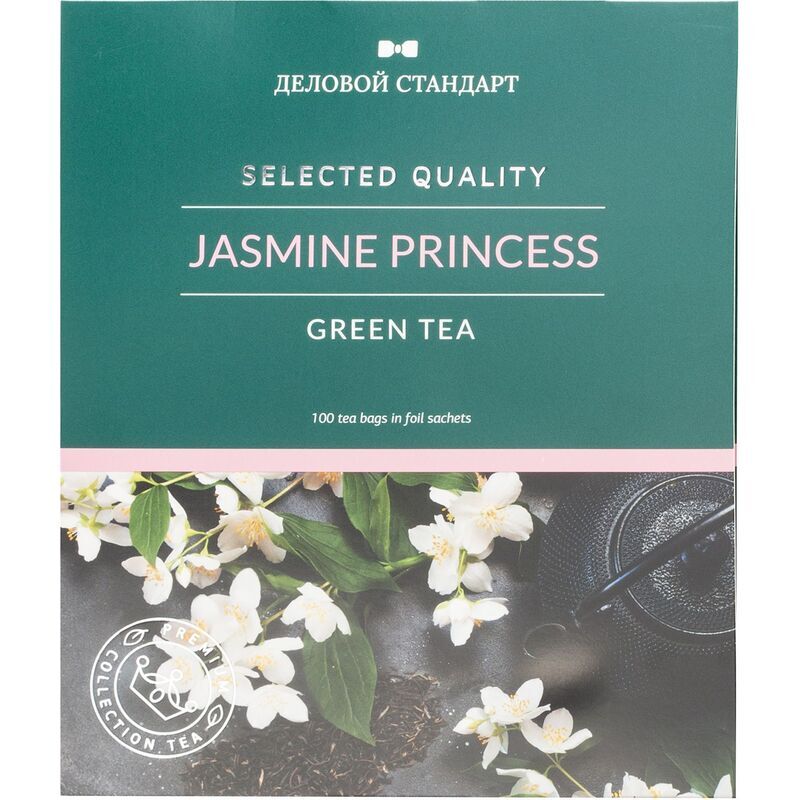Чай зеленый Деловой стандарт Jasmine Princess 100 пакетиков