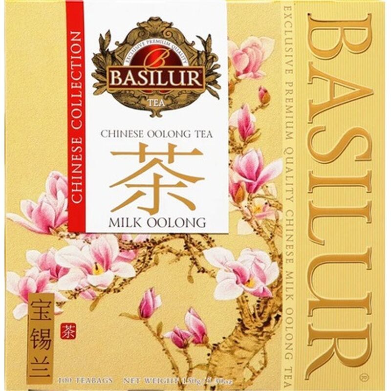 Чай улун Basilur Chinese oolong tea 100 пакетиков