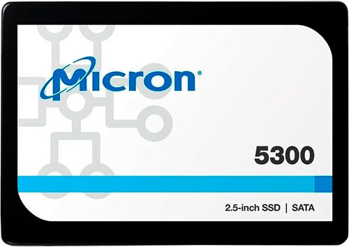 SSD накопитель Micron 2.5 5300PRO 1920 ГБ SATA III (MTFDDAK1T9TDS-1AW1ZABYY) OEM