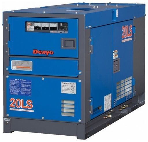 Дизельный генератор Denyo DCA-20LSK с АВР 13 кВт