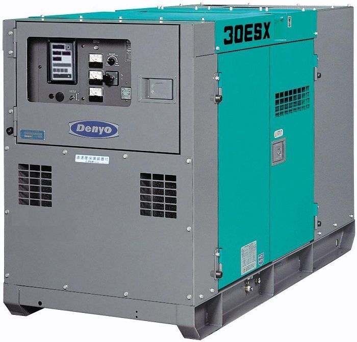 Дизельный генератор Denyo DCA-30ESX 24 кВт