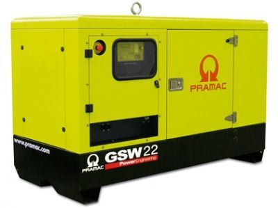 Дизельный генератор Pramac GSW 22 P в кожухе 16 кВт