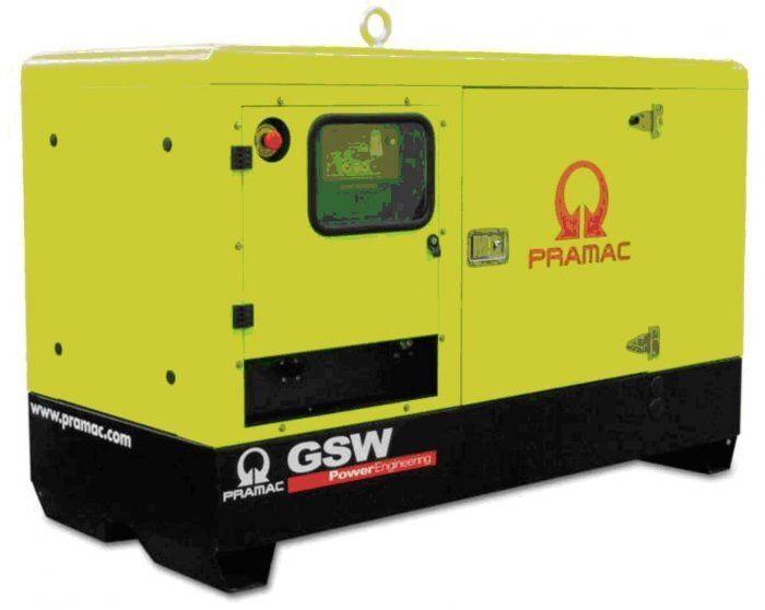 Дизельный генератор Pramac GSW 22 Y в кожухе 14 кВт