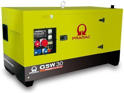 Дизельный генератор Pramac GSW 30 Y AUTO в кожухе 24 кВт