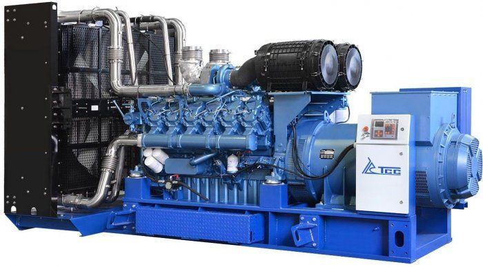 Дизельный генератор ТСС АД-1200С-Т400-1РМ9 с АВР 1200 кВт