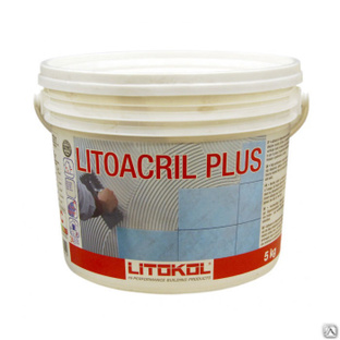 Клей дисперсионный улучшенный LITOACRIL PLUS белый, ведро 5 кг 