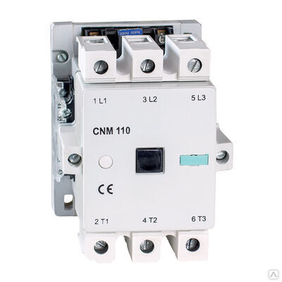 Контактор CNM 110 22 220/230V, 50Hz, 3P, 110A/(115A по AC-1), 55KW (400VAC), 2NO+2NC