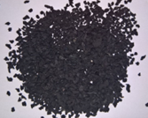Резиновая крошка 2-4 мм (цвет черный), мешок 25-35 кг