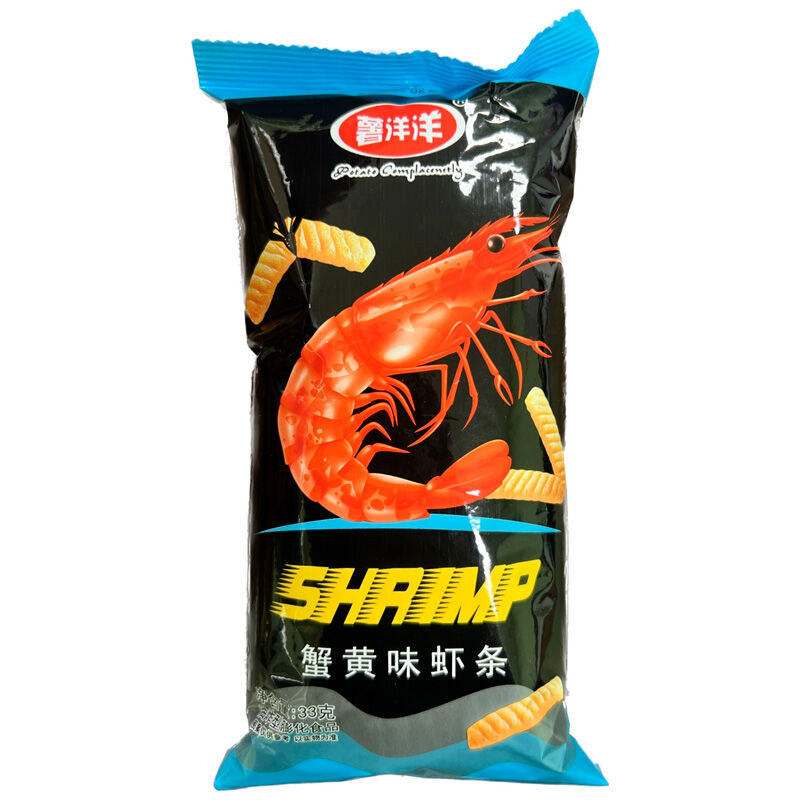 Чипсы ShuYangyang Shrimp Black креветочные 33г