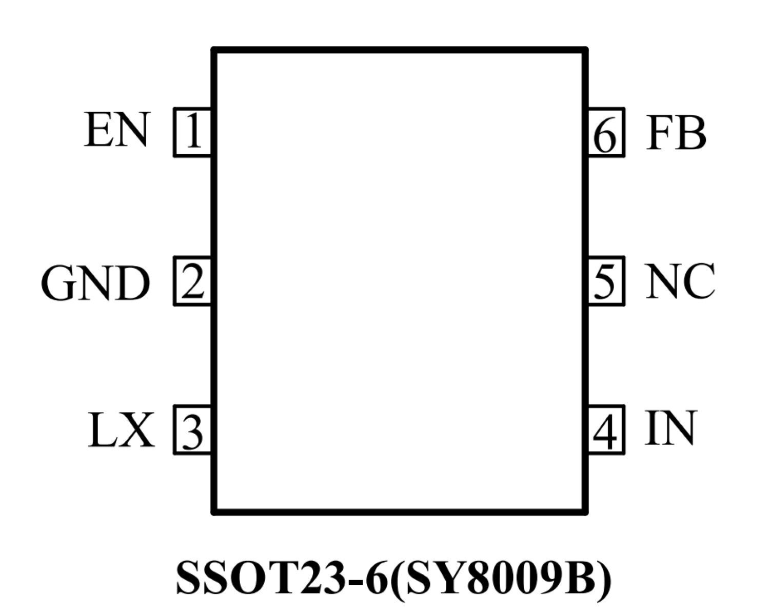 Микросхема SY8009BEBC (ASxxx)