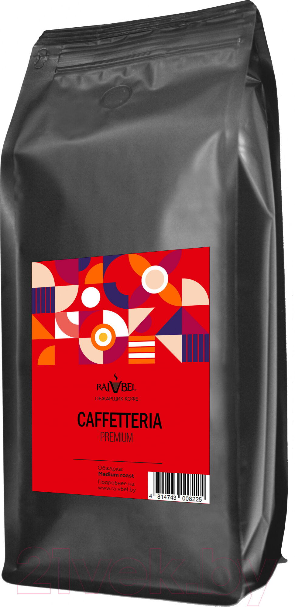 Кофе в зернах Caffetteria Premium средняя обжарка 80/20