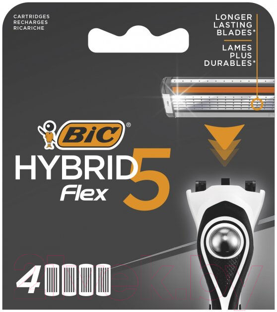 Набор сменных кассет Bic Flex 5 Hybrid 1