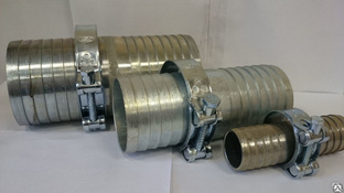 Соединитель для шлангов ("Ёлочка") c разными диаметрами 18-32 мм 