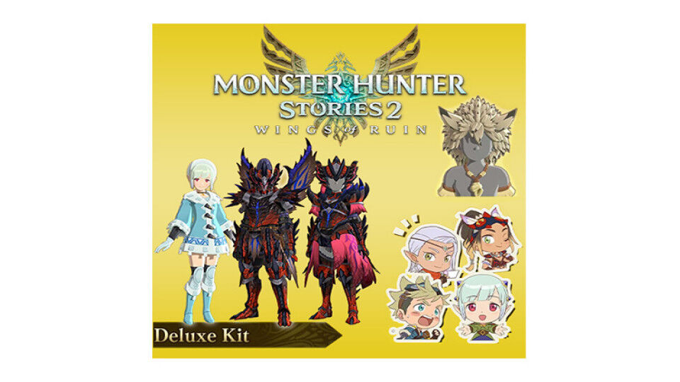 Игра для ПК CAPCOM Monster Hunter Stories 2: Wings of Ruin Deluxe Kit (Nintendo Switch - Цифровая версия) (EU)
