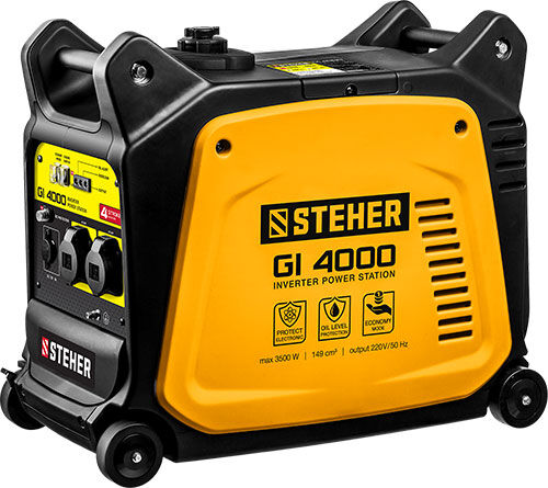 Бензиновый генератор Steher GI-4000, 3500 Вт GI-4000 3500 Вт