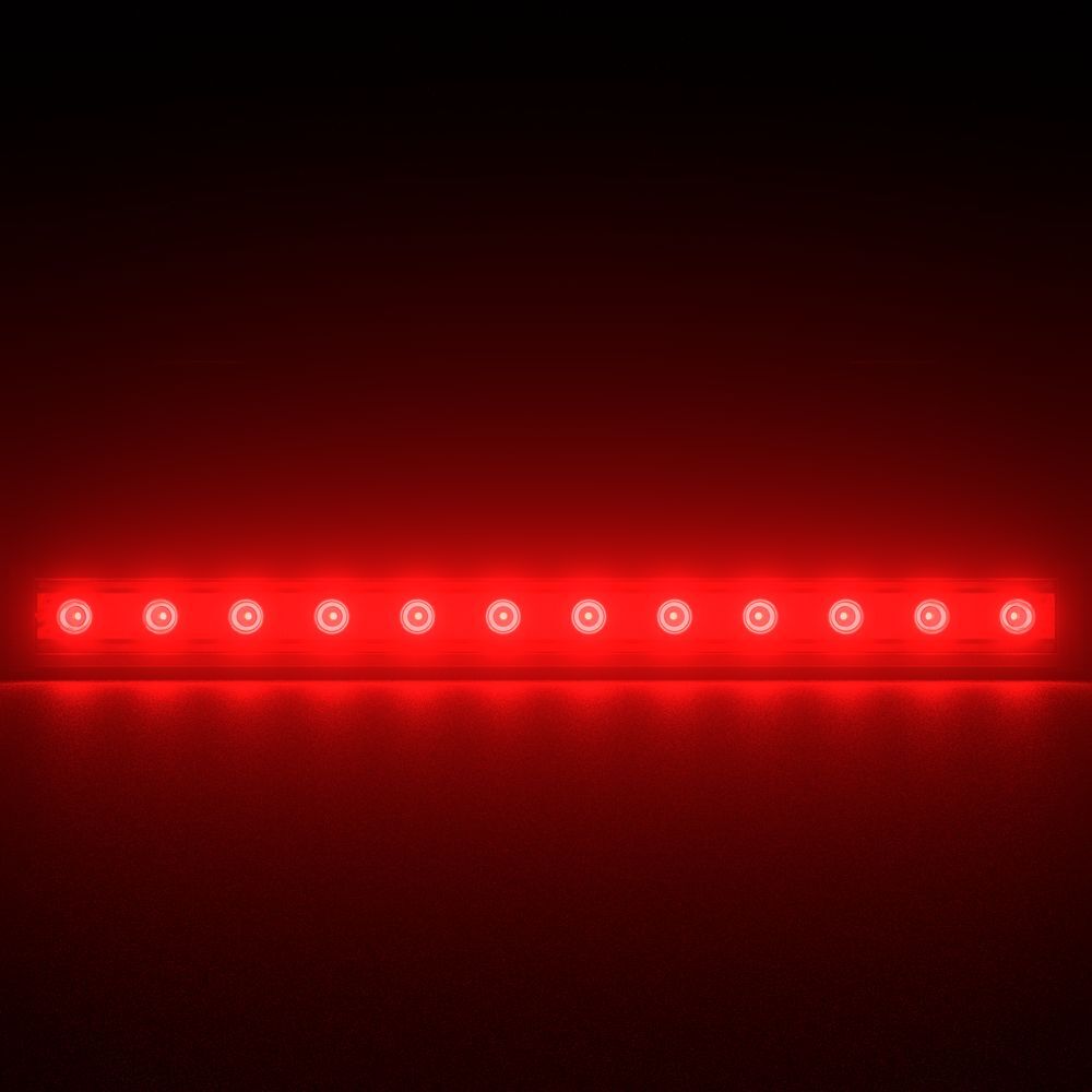 Светодиодный светильник PromLed Барокко 18 600мм Оптик Красный 15° Светодиодные архитектурные светильники 4