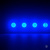 Светодиодный светильник PromLed Барокко 12 600мм Оптик Синий 50° Светодиодные архитектурные светильники #1
