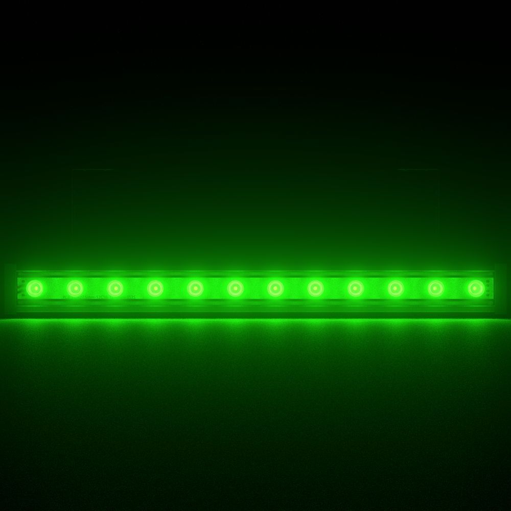 Светодиодный светильник PromLed Барокко 24 600мм Оптик Зеленый 25° Светодиодные архитектурные светильники 4