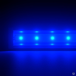 Светодиодный светильник PromLed Барокко 36 900мм Синий Прозрачный Светодиодные архитектурные светильники #1