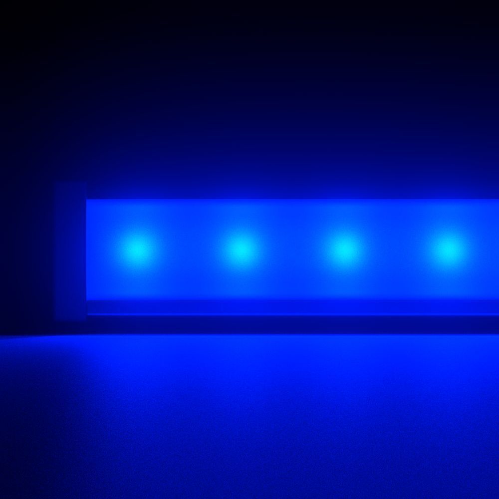 Светодиодный светильник PromLed Барокко 18 900мм Синий Матовый Светодиодные архитектурные светильники