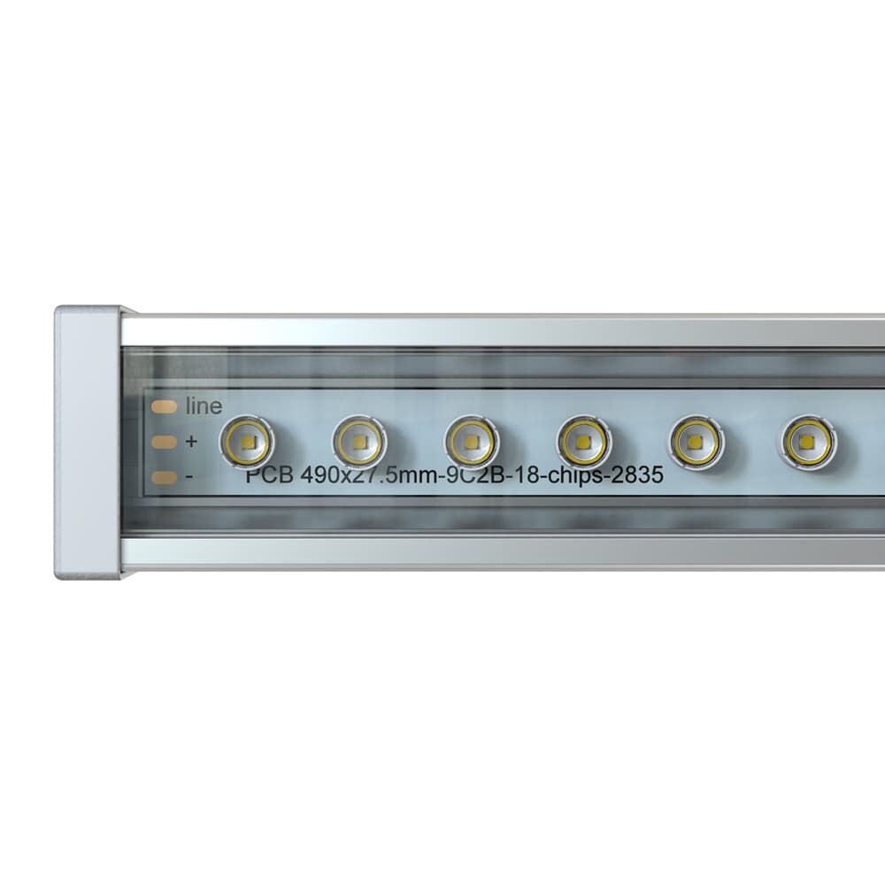 Светодиодный светильник PromLed Барокко 40 1000мм Оптик 4000К 10×65° Светодиодные архитектурные светильники 3