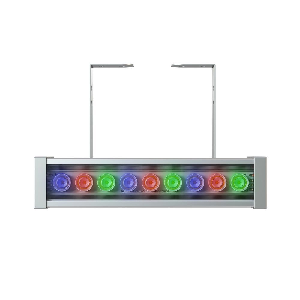 Светодиодный светильник PromLed Барокко 20 250мм Оптик 24-36V DC RGB DMX 10×65° Светодиодные архитектурные светильники