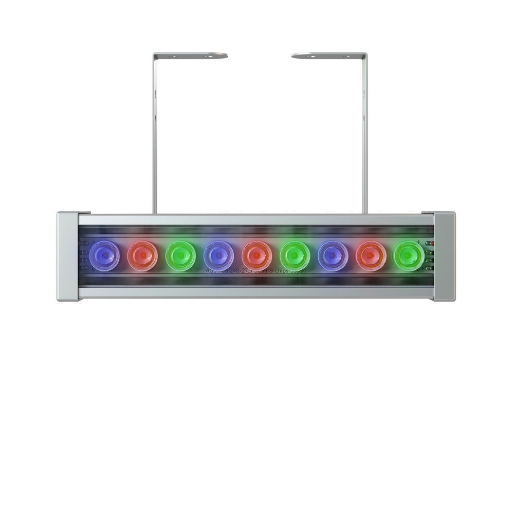 Светодиодный светильник PromLed Барокко 10 250мм Оптик 24-36V DC RGB DMX 90° Светодиодные архитектурные светильники