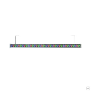 Светодиодный светильник PromLed Барокко 40 1000мм Оптик RGB DMX 25° Светодиодные архитектурные светильники #1