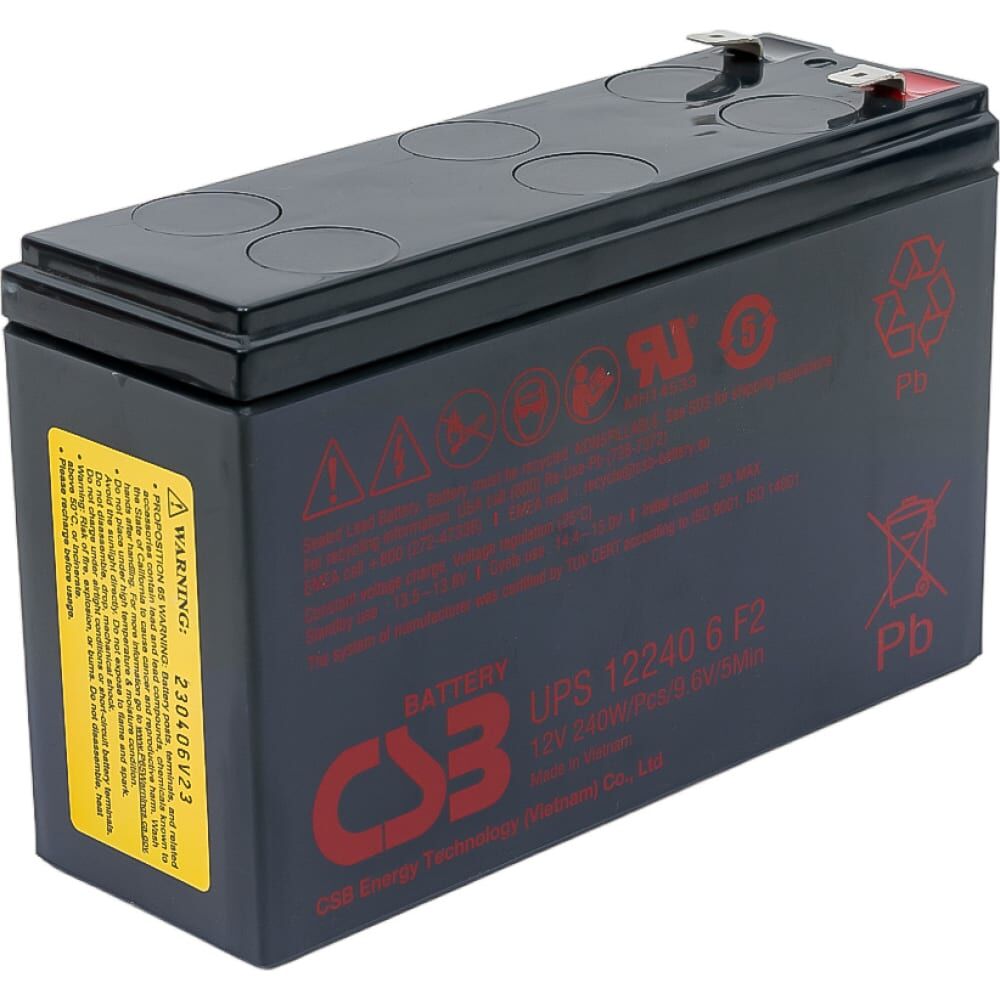 Аккумулятор для ИБП CSB UPS122406