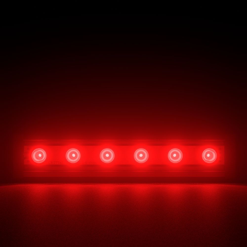Светодиодный светильник PromLed Барокко 9 300мм Оптик Красный 10° Светодиодные архитектурные светильники 4