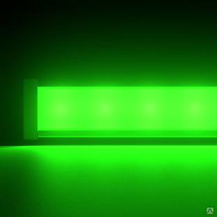 Светодиодный светильник PromLed Барокко 24 600мм Зеленый Матовый Светодиодные архитектурные светильники #1