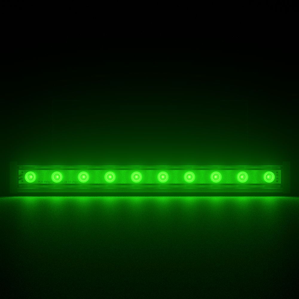 Светодиодный светильник PromLed Барокко 20 500мм Оптик Зеленый 10° Светодиодные архитектурные светильники 4