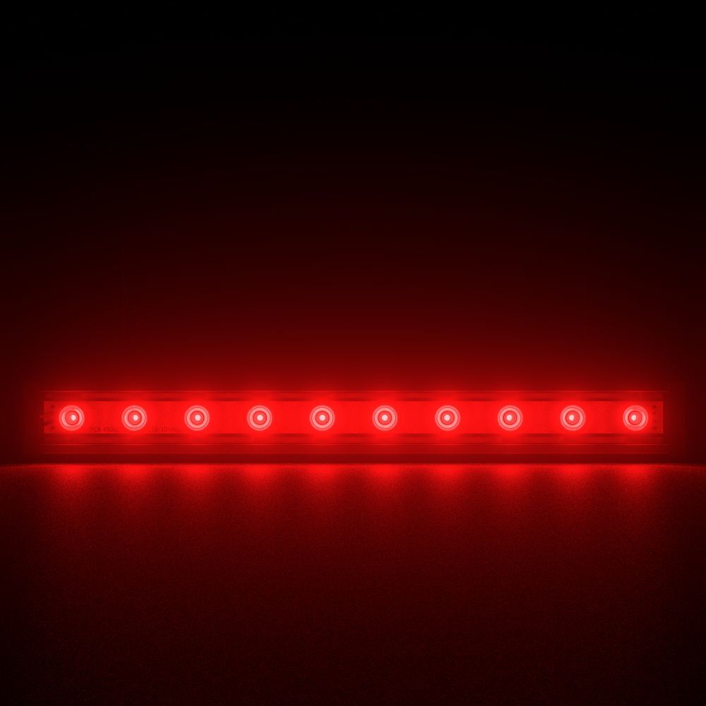 Светодиодный светильник PromLed Барокко 8 500мм Оптик Красный 90° Светодиодные архитектурные светильники 4
