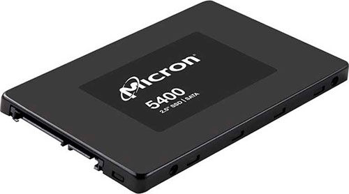 SSD накопитель Micron 2.5 5400 PRO 7680 ГБ SATA III (MTFDDAK7T6TGA-1BC1ZABYY)