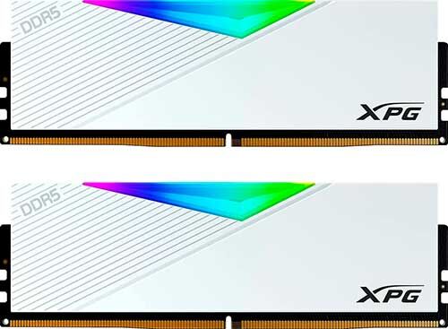 Оперативная память ADATA DDR5 32GB (2x16GB) 6400MHz XPG Lancer RGB (AX5U6400C3216G-DCLARWH)