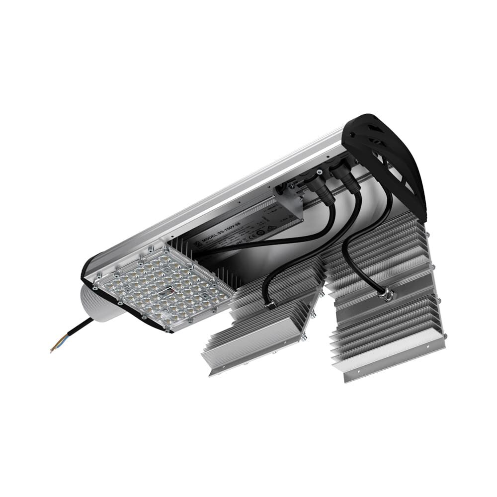 Светодиодный светильник PromLed Магистраль v3.0 Мультилинза 150 Экстра 4000К 135×55° Уличное освещение