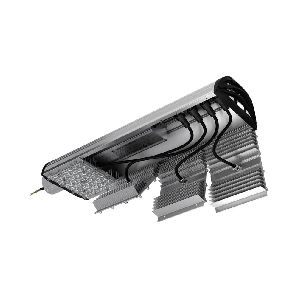 Светодиодный светильник PromLed Магистраль v3.0 Мультилинза 200 3000К 135×55° Уличное освещение
