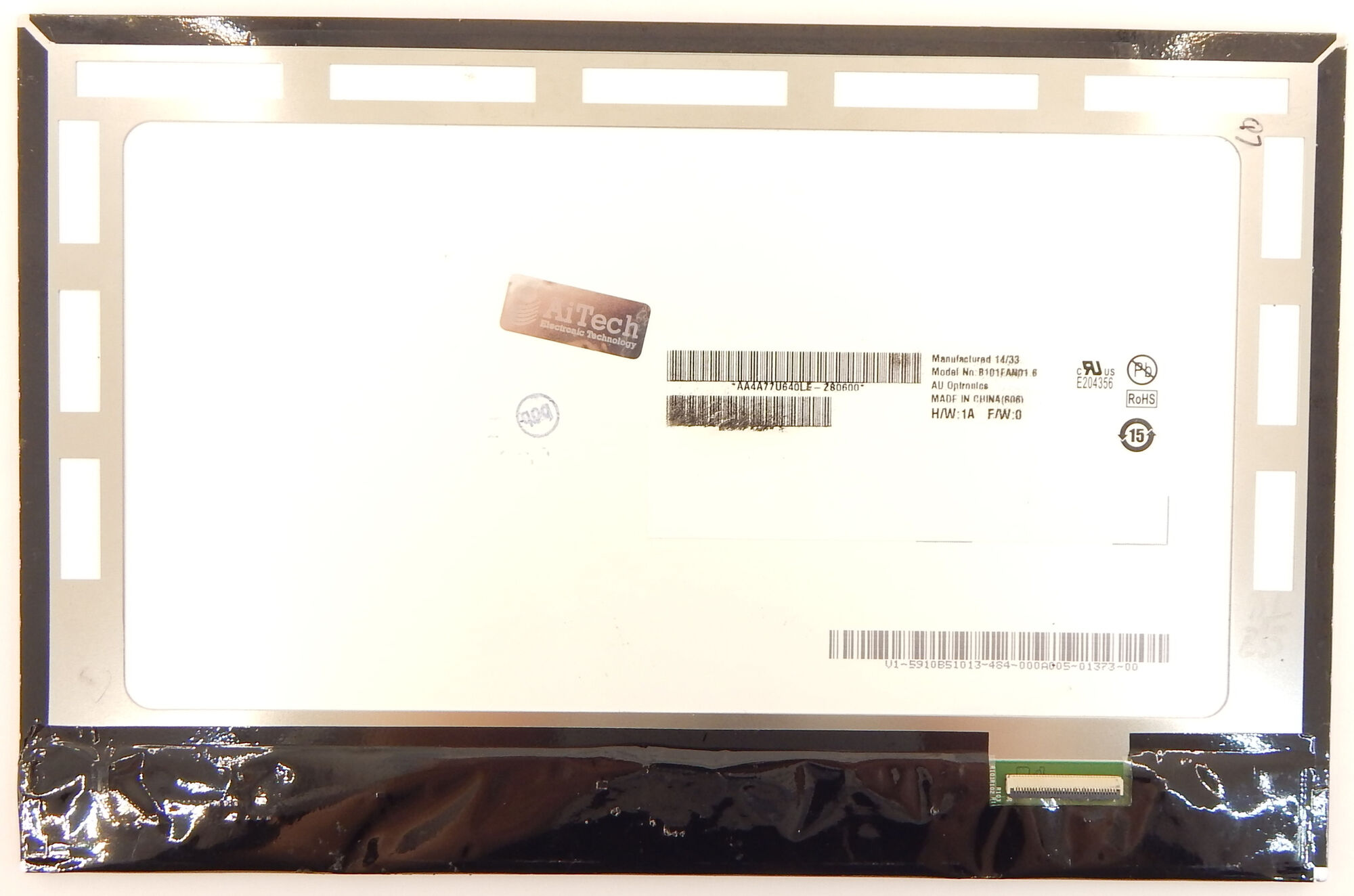 Матрица Asus ME102 10.1" 1280х800 36pin p/n: B101EAN01.1 Матрицы (LCD)