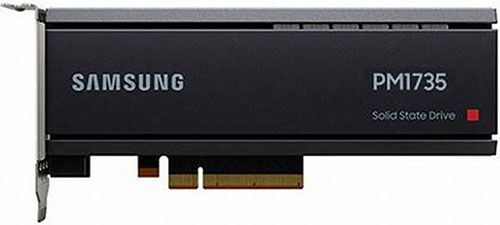 SSD накопитель Samsung HHHL PM1735 1600 ГБ PCIe 4.0 (MZPLJ1T6HBJR-00007)