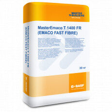 Ремотная смесь MasterEmaco T 1400 FR W(EMACO FAST FIBRE W) Наливной тип
