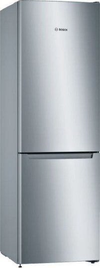 Двухкамерный холодильник Bosch KGN36NLEA серебристый